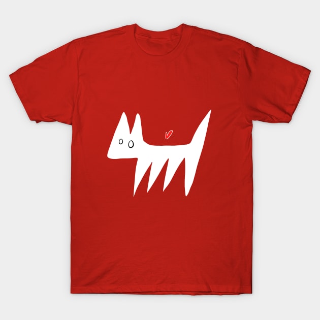 dog T-Shirt by Angel Rivas